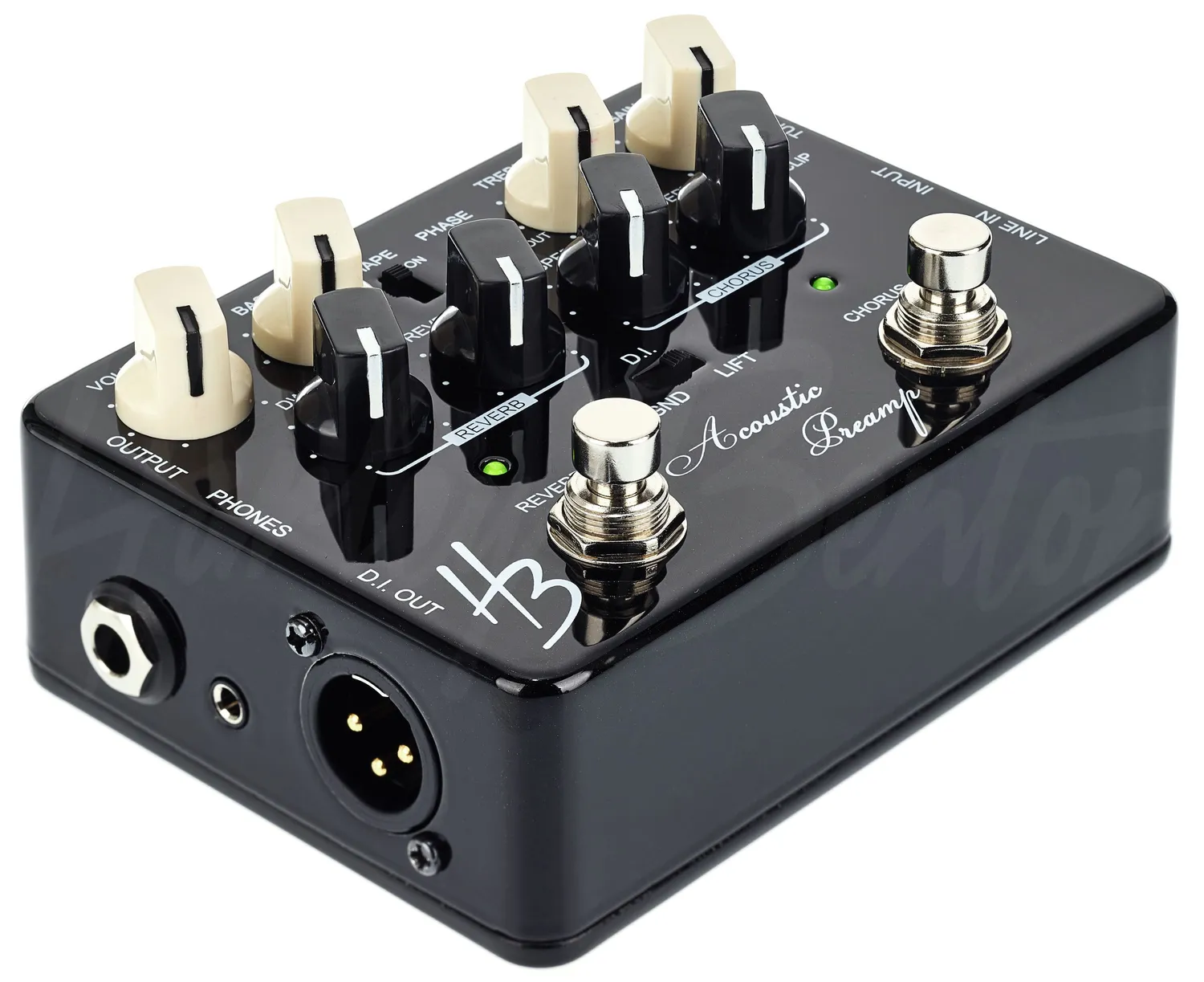 Harley Benton Custom Line Acoustic Preamp Pedal mit DI