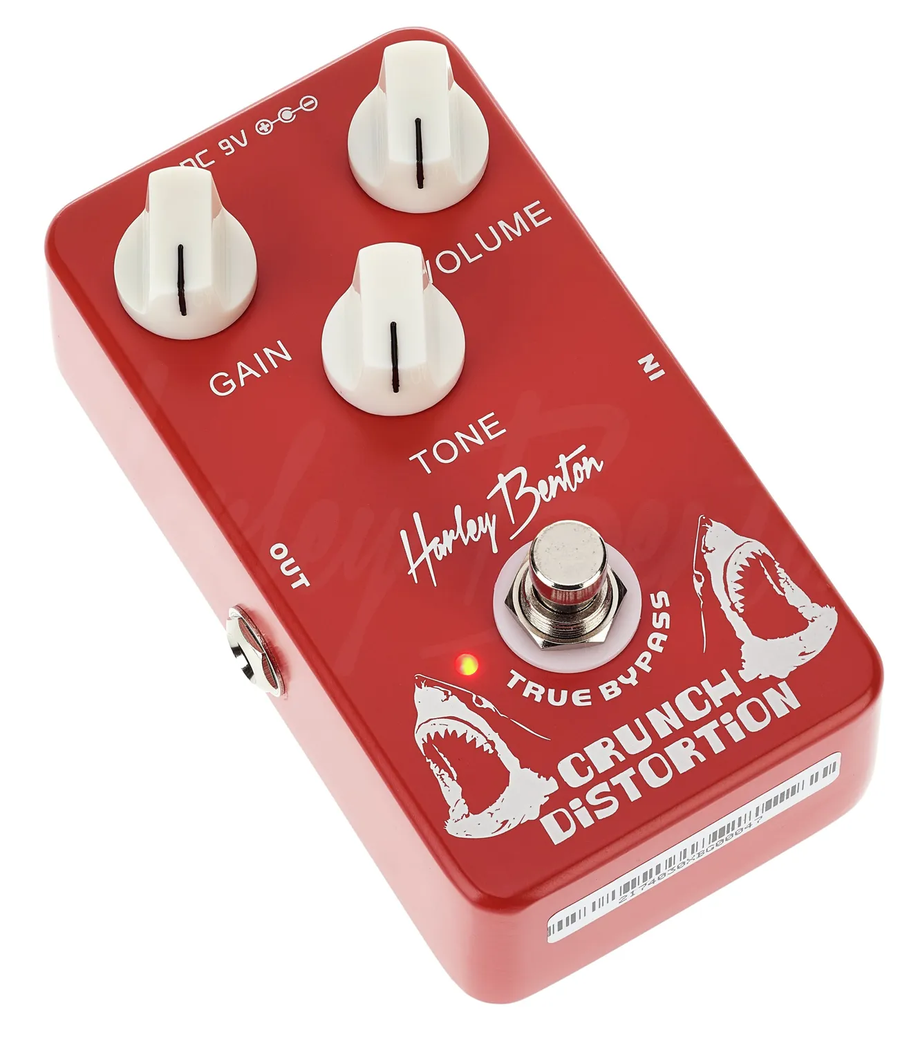 Harley Benton Crunch Distortion Effektpedal