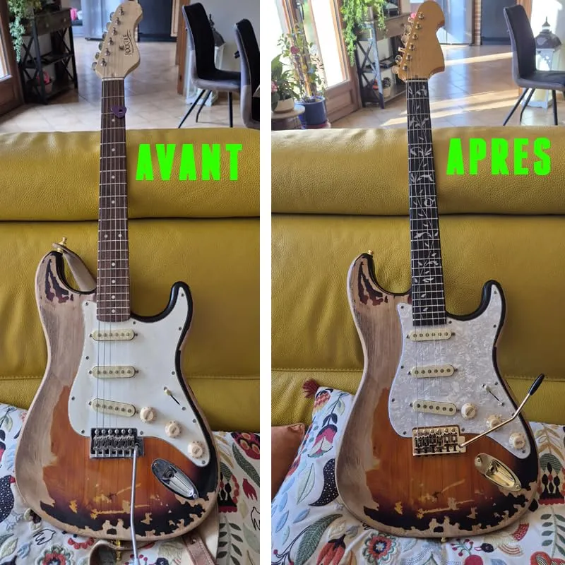 Rocktile Vinstage ST-BBHSB E-Gitarre Sunburst Relic