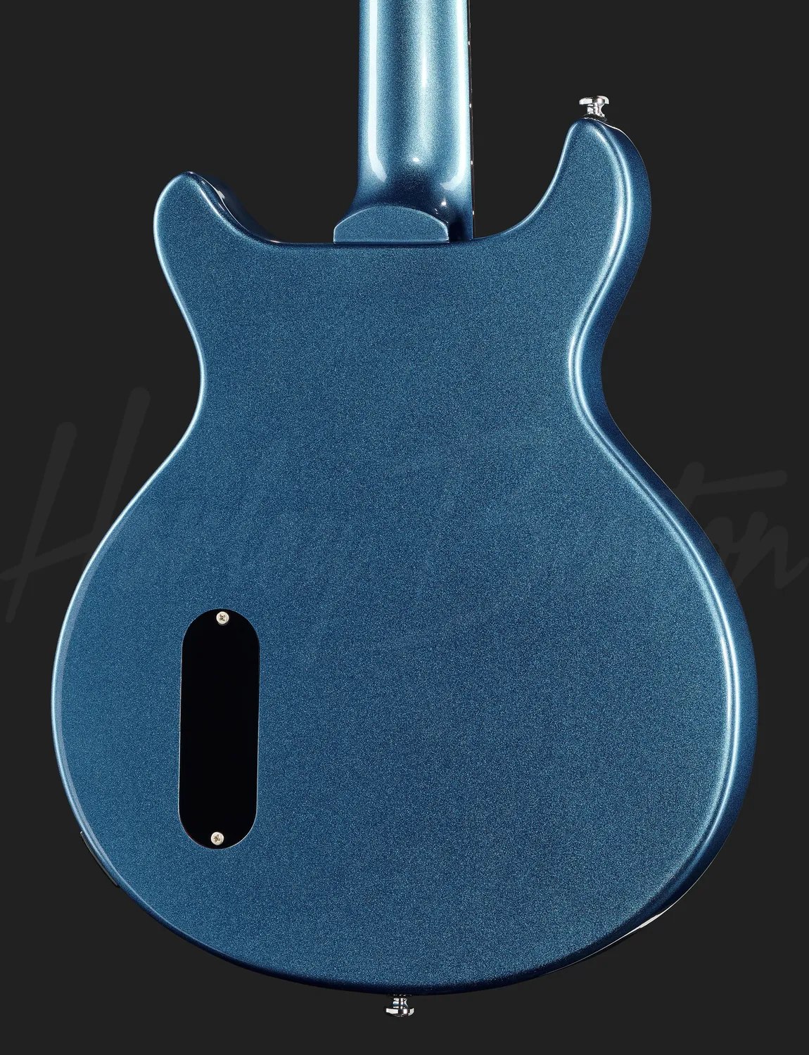 Harley Benton Vintage DC-Junior E-Gitarre Pelham Blue P90