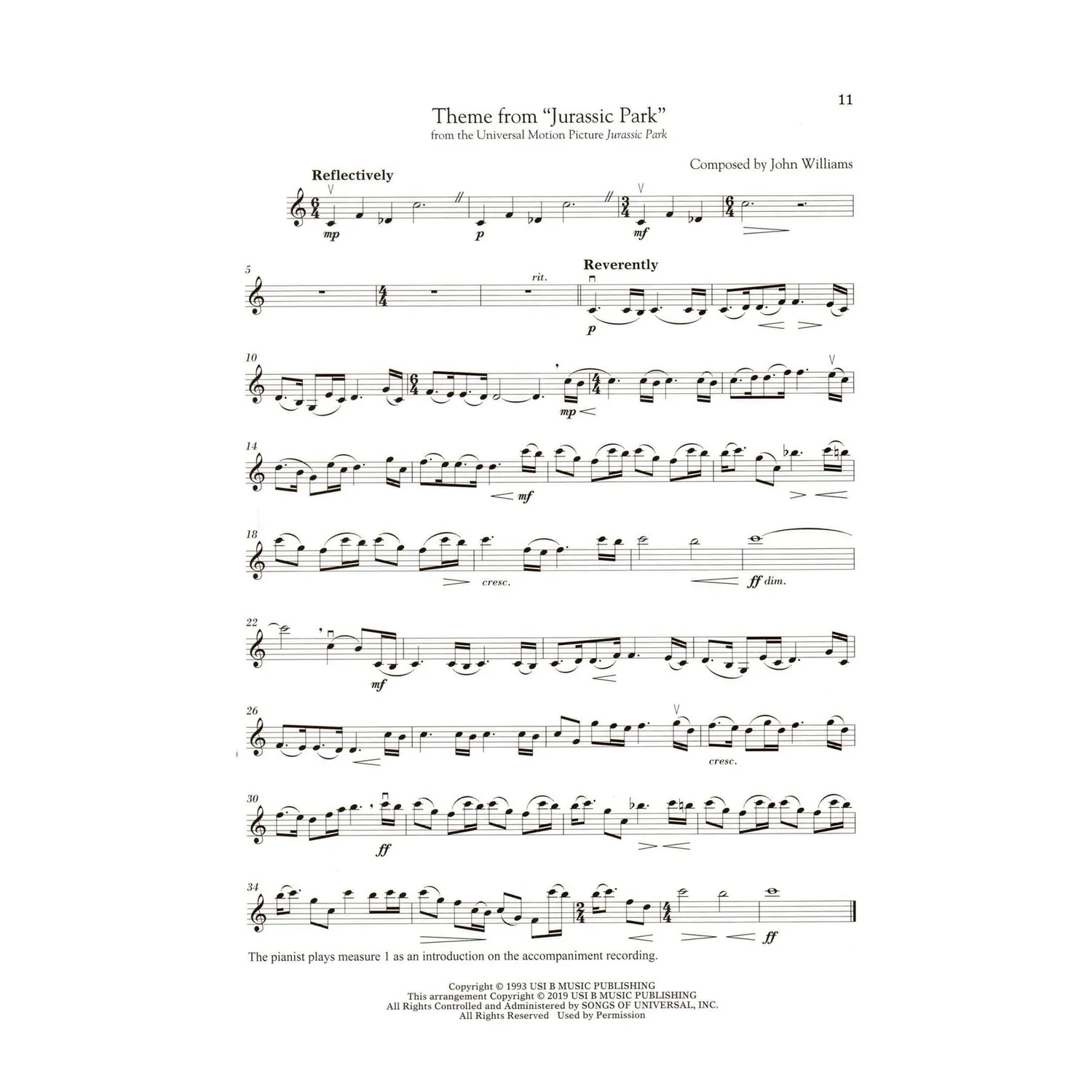 Hal Leonard Movie Themes Classical Players Violinenoten Violine Klavier