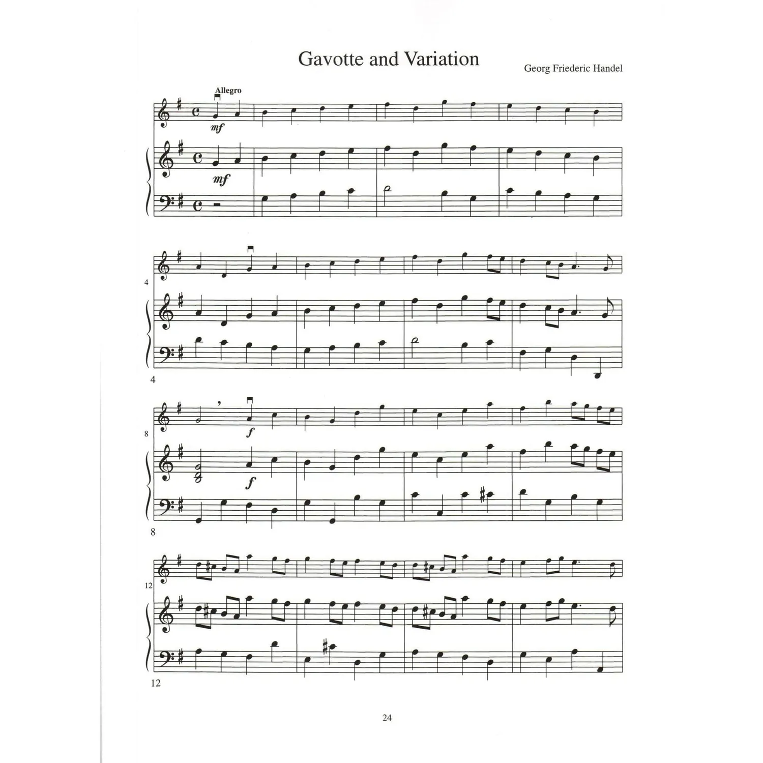 Mel Bay Solo Pieces Beginning Violin Notenheft Violine Klavier