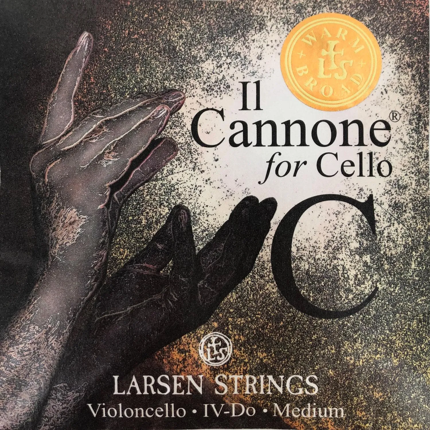 Larsen Il Cannone Cellosaite C 4/4 mittel Wolfram Warm-Broad