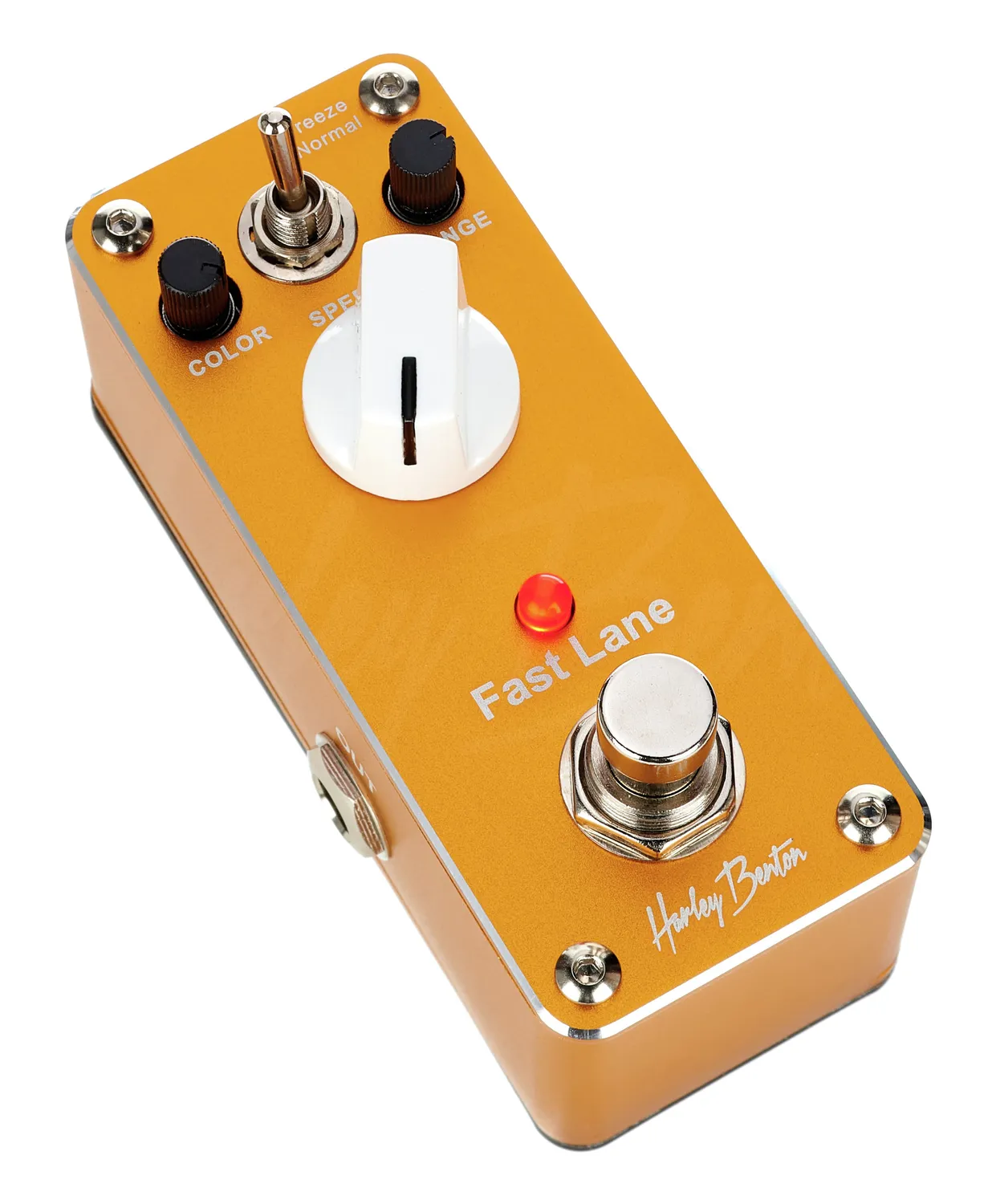 Harley Benton Standard MiniStomp Fast Lane Flanger-Pedal analog