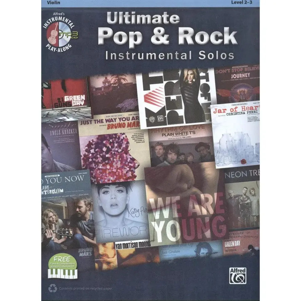 Shar Music Ultimate Pop Rock Violin Noten Solos