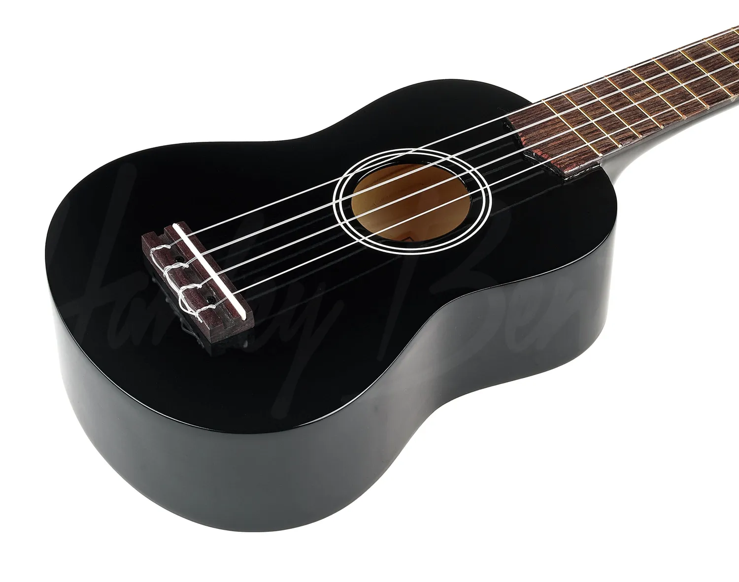 Harley Benton Standard Series HBUK12 Ukulele Sopran Black
