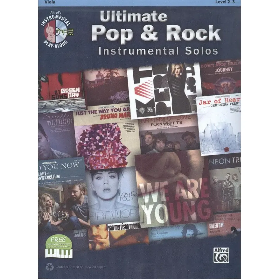 Shar Ultimate Pop & Rock Viola Noten mit CD Alfred