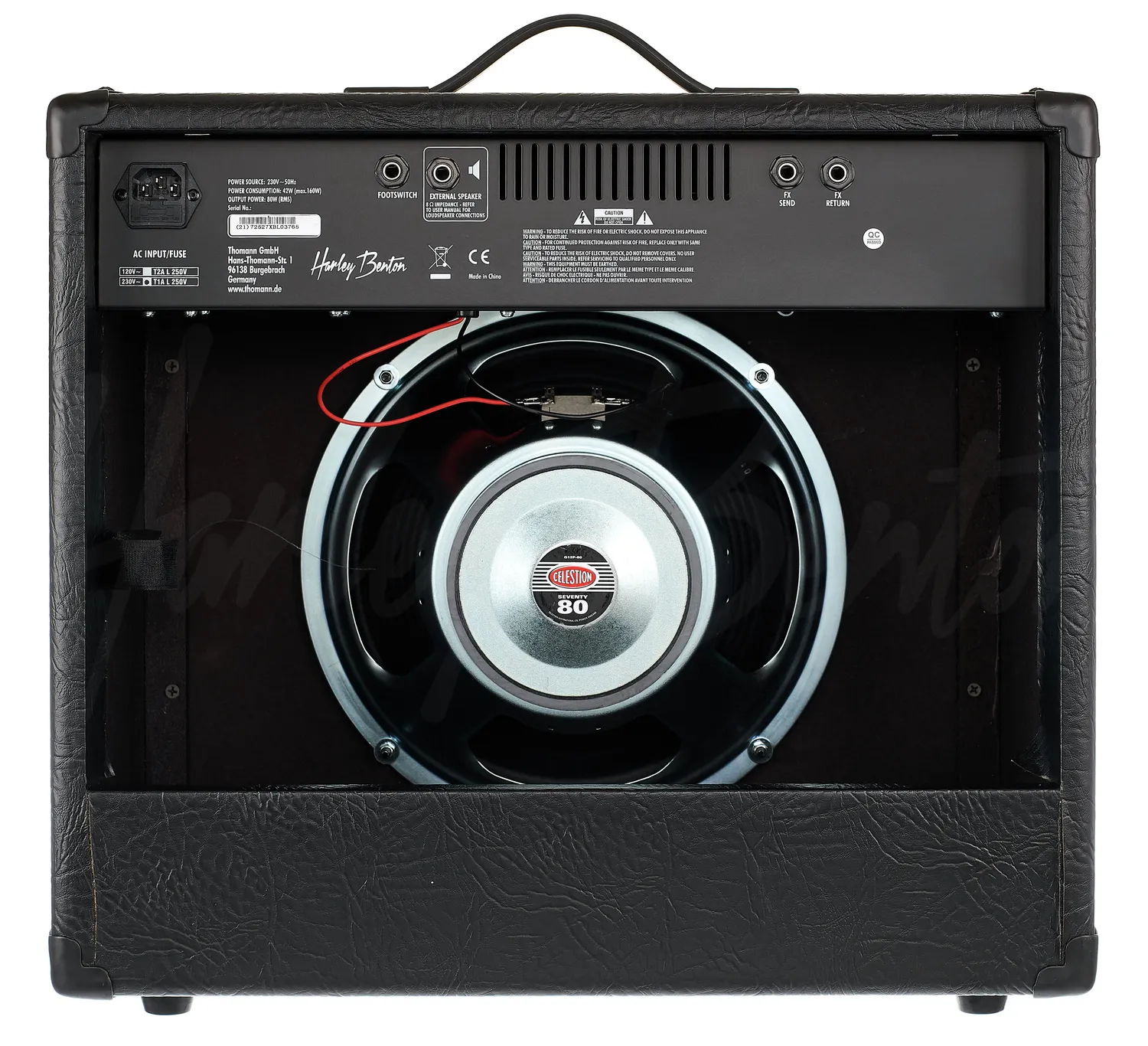 Harley Benton Standard Series HB-80R Gitarrencombo 65 Watt