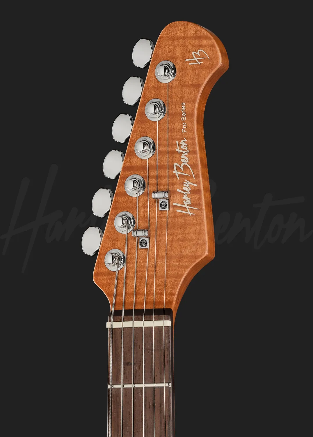 Harley Benton Fusion-IV HSH RW QRG E-Gitarre Quilt