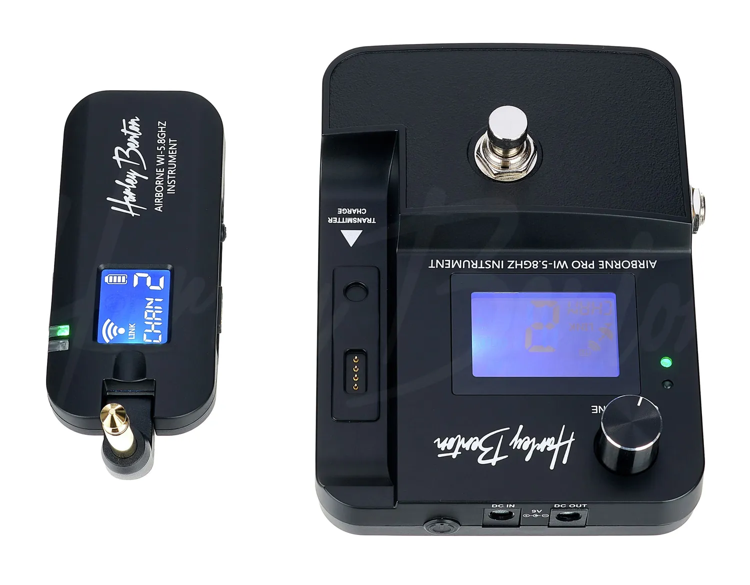 Harley Benton AirBorne Pro Funksystem 5.8 GHz Gitarre 35 m
