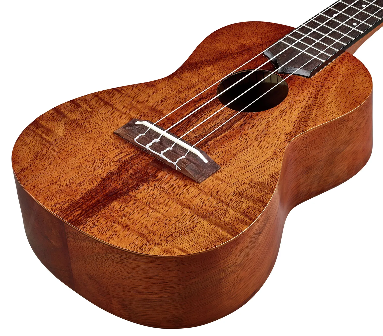 Harley Benton Standard Hawaii Koa Konzert-Ukulele Natur