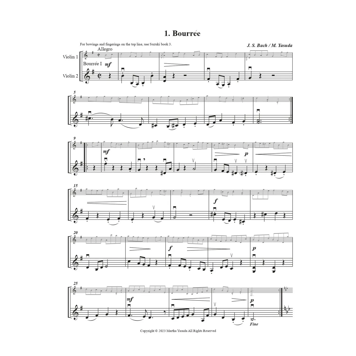 Shar Music Yasuda Harmonious Melodies I Noten Download Trio
