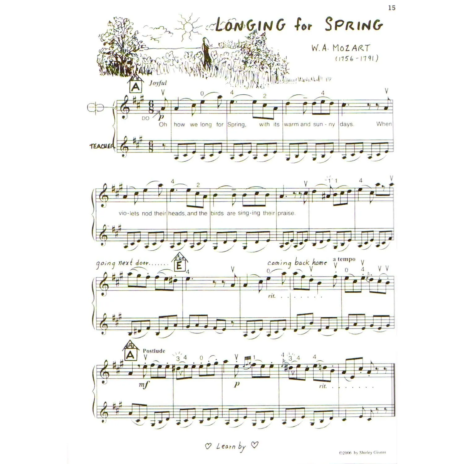 Arioso Press Adventures in Violinland L1 Violinschule Songs for all Seasons