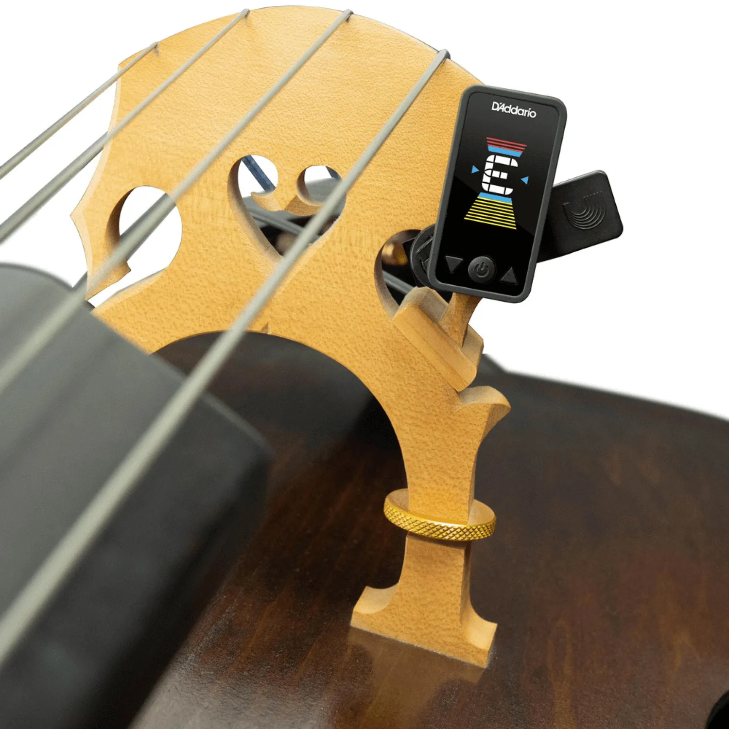 DAddario Eclipse Stimmgerät Cello Kontrabass Clip