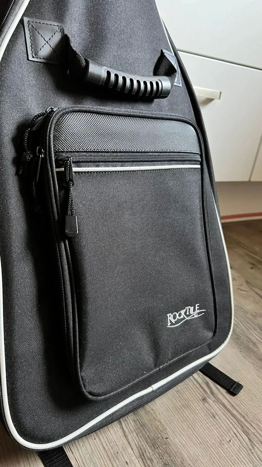 Rocktile 1/2 Klassik-Gitarrentasche Gigbag Blau gepolstert