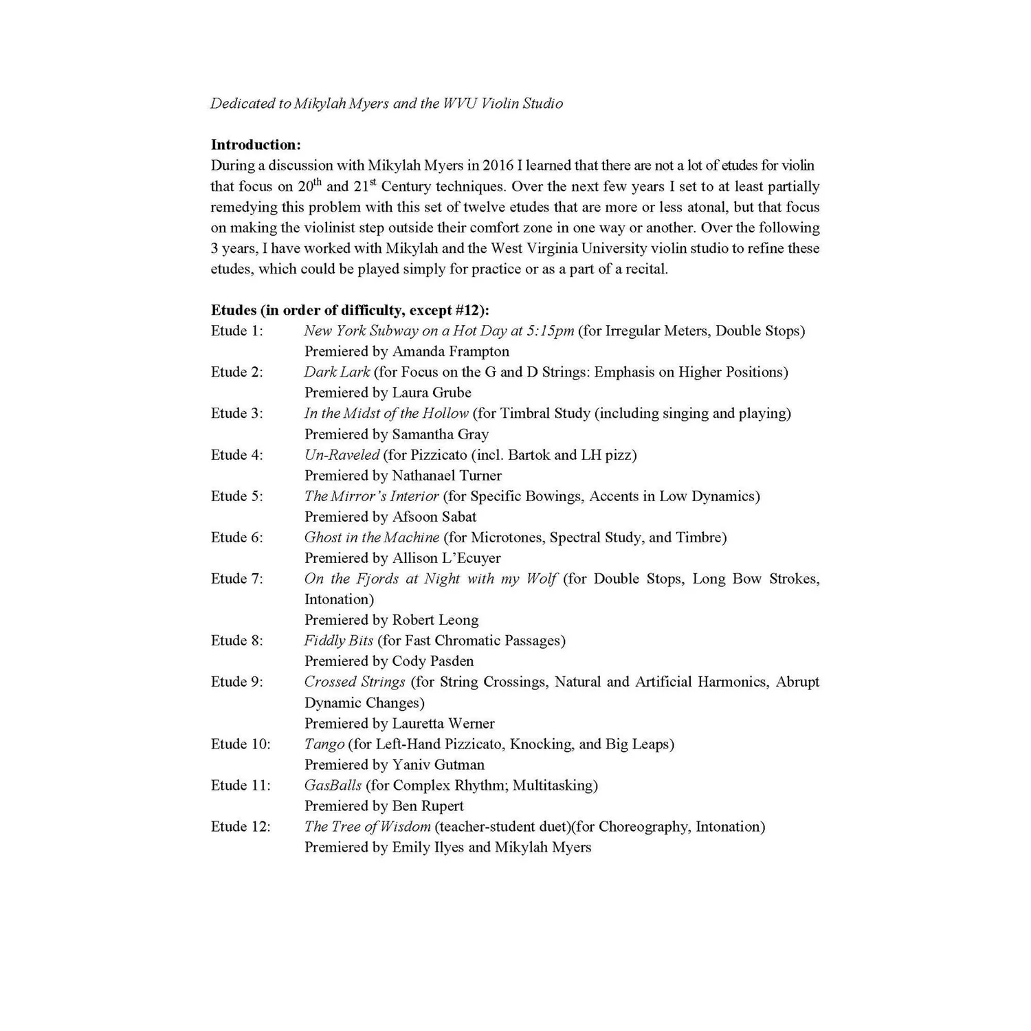 Shar Music Heap Twelve Violin Etudes Geigenetüden Download