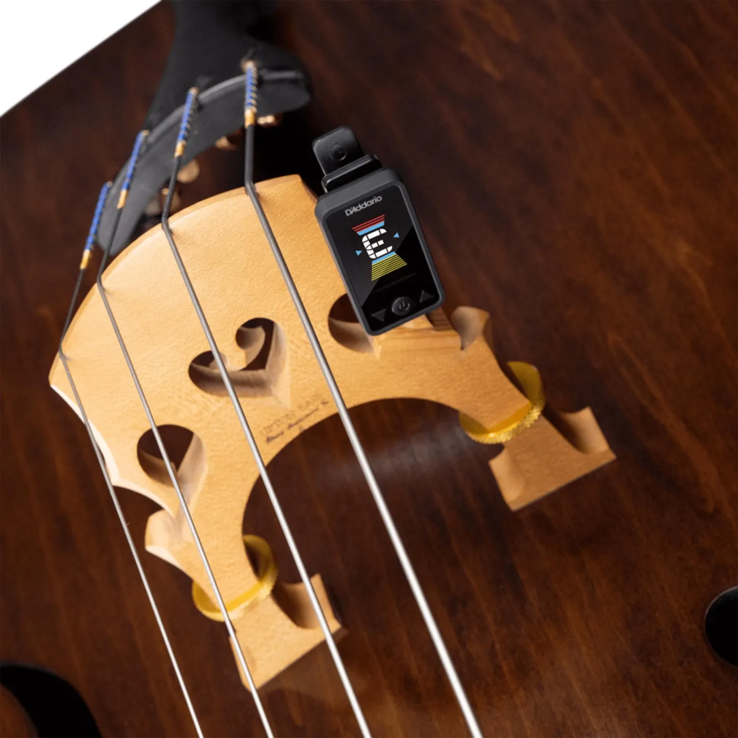 DAddario Eclipse Stimmgerät Cello Kontrabass Clip