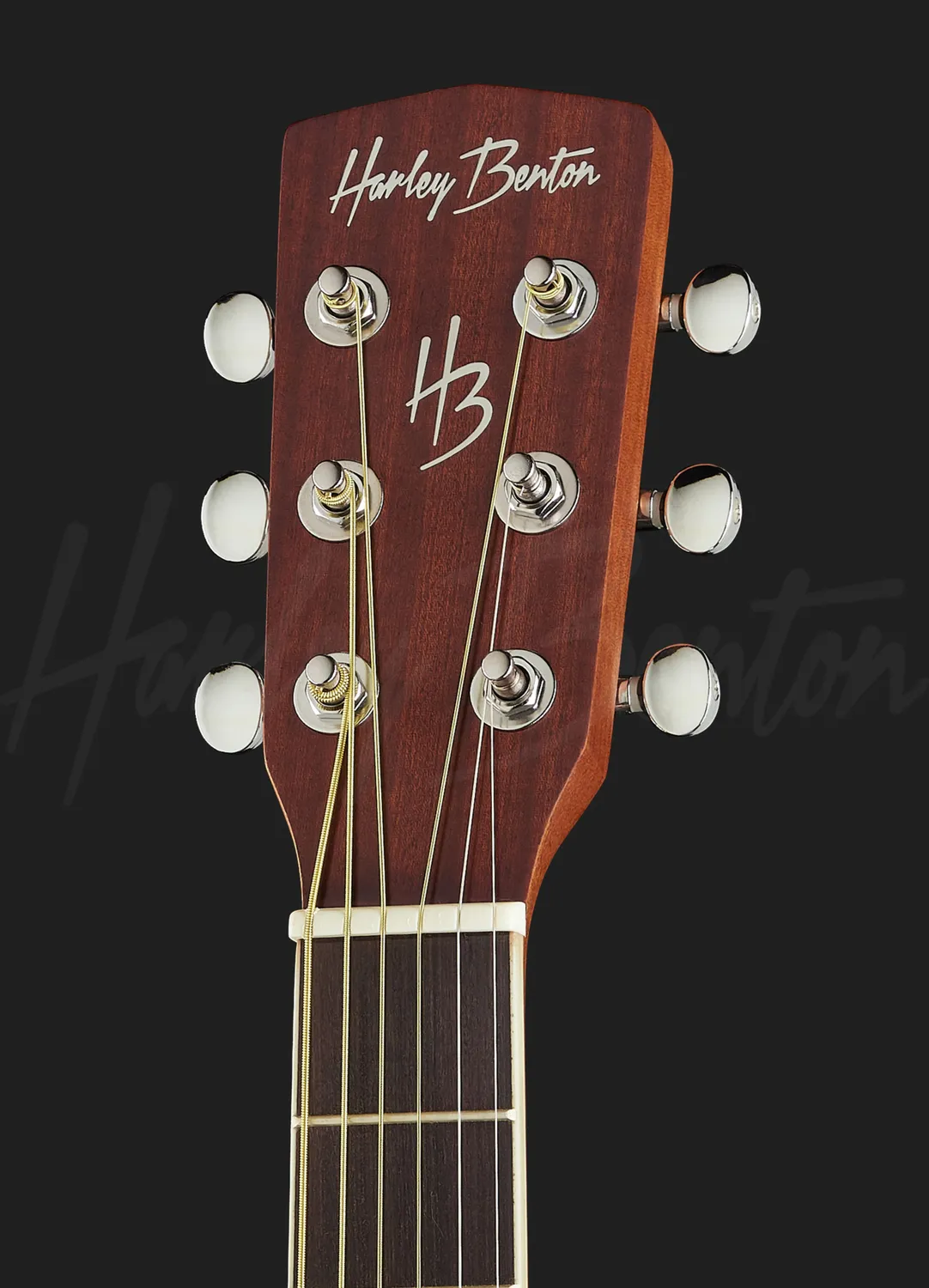 Harley Benton Custom Line Traveler Steel Reisegitarre mit Tasche