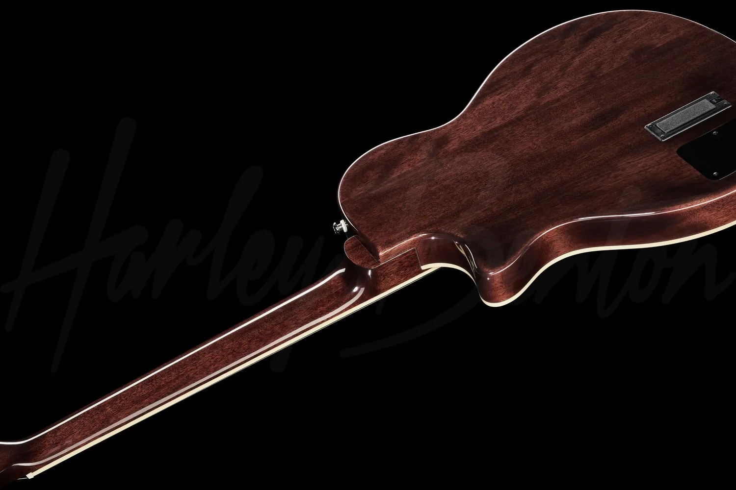 Harley Benton Nashville Nylon Plus Konzertgitarre Schwarz Fichte