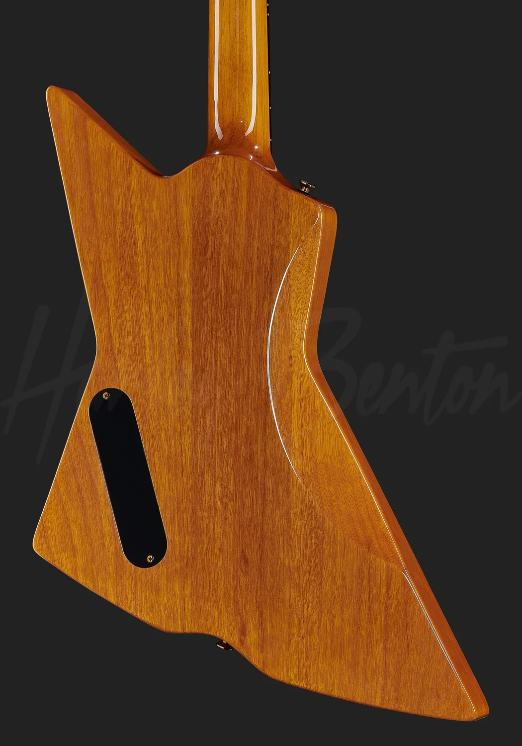 Harley Benton EX-76 Classic E-Gitarre Antik Natur Ebenholz