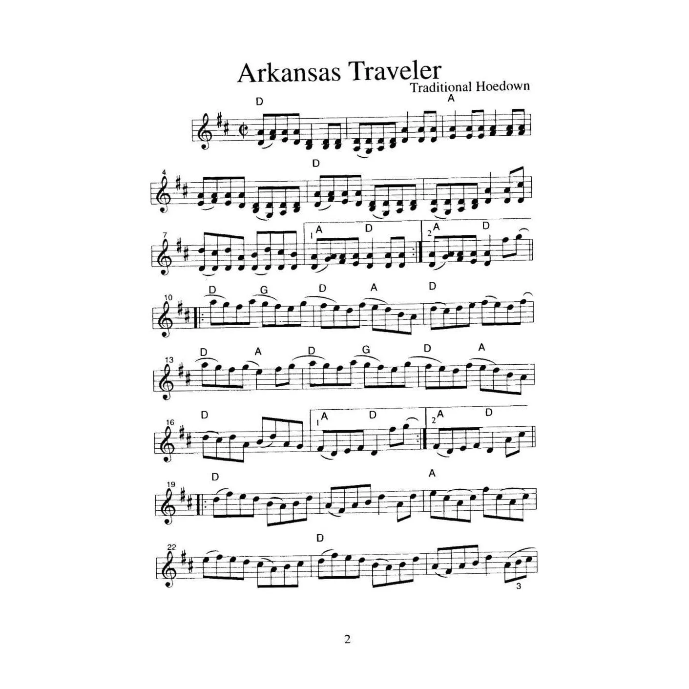 Shar Music Famous Fiddlin Tunes Noten Violine mit Online-Audio