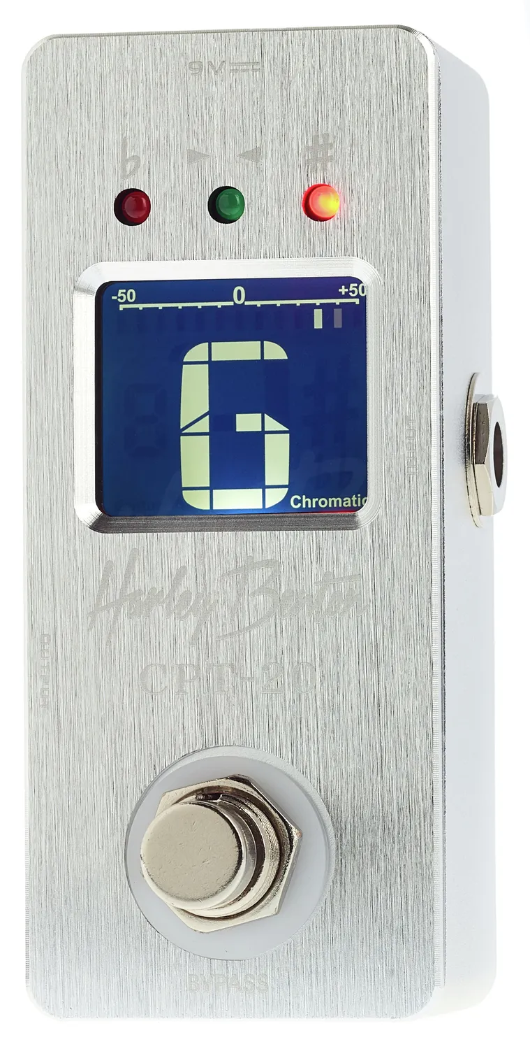 Harley Benton CPT-20 Stimmgerät Bodentreter chromatisch