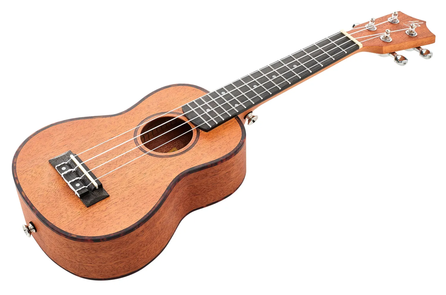 Harley Benton Kahuna DLX Sopran Ukulele Mahagoni