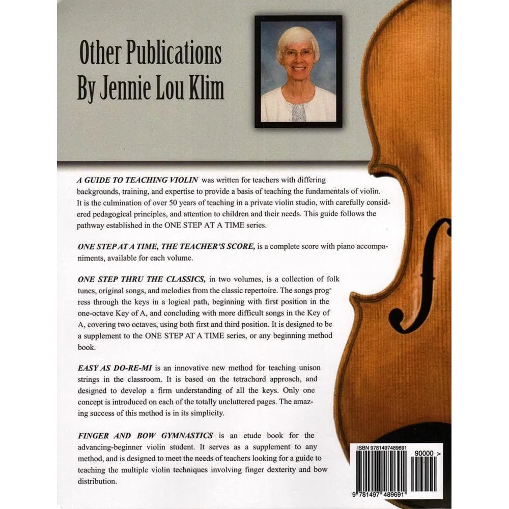Shar Music One Step at a Time Book 3 Violinschule