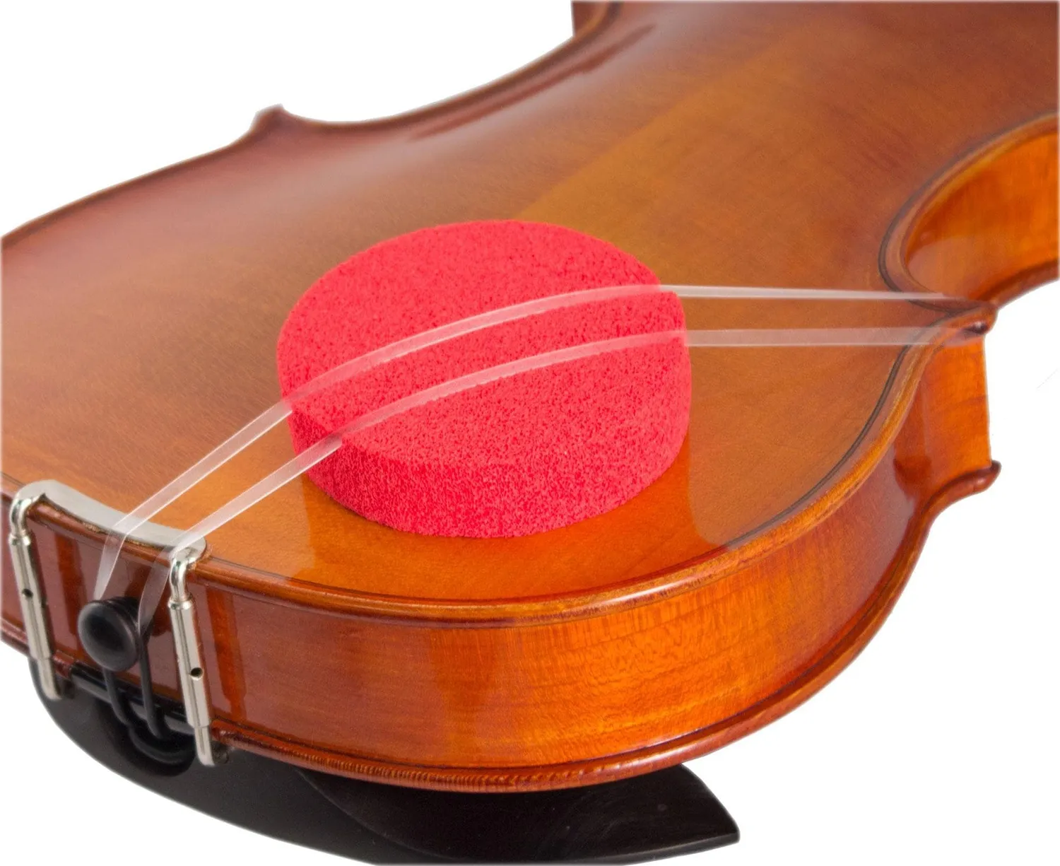 Shar Music Schulterpolster Geige Schwamm Rot 2er-Pack