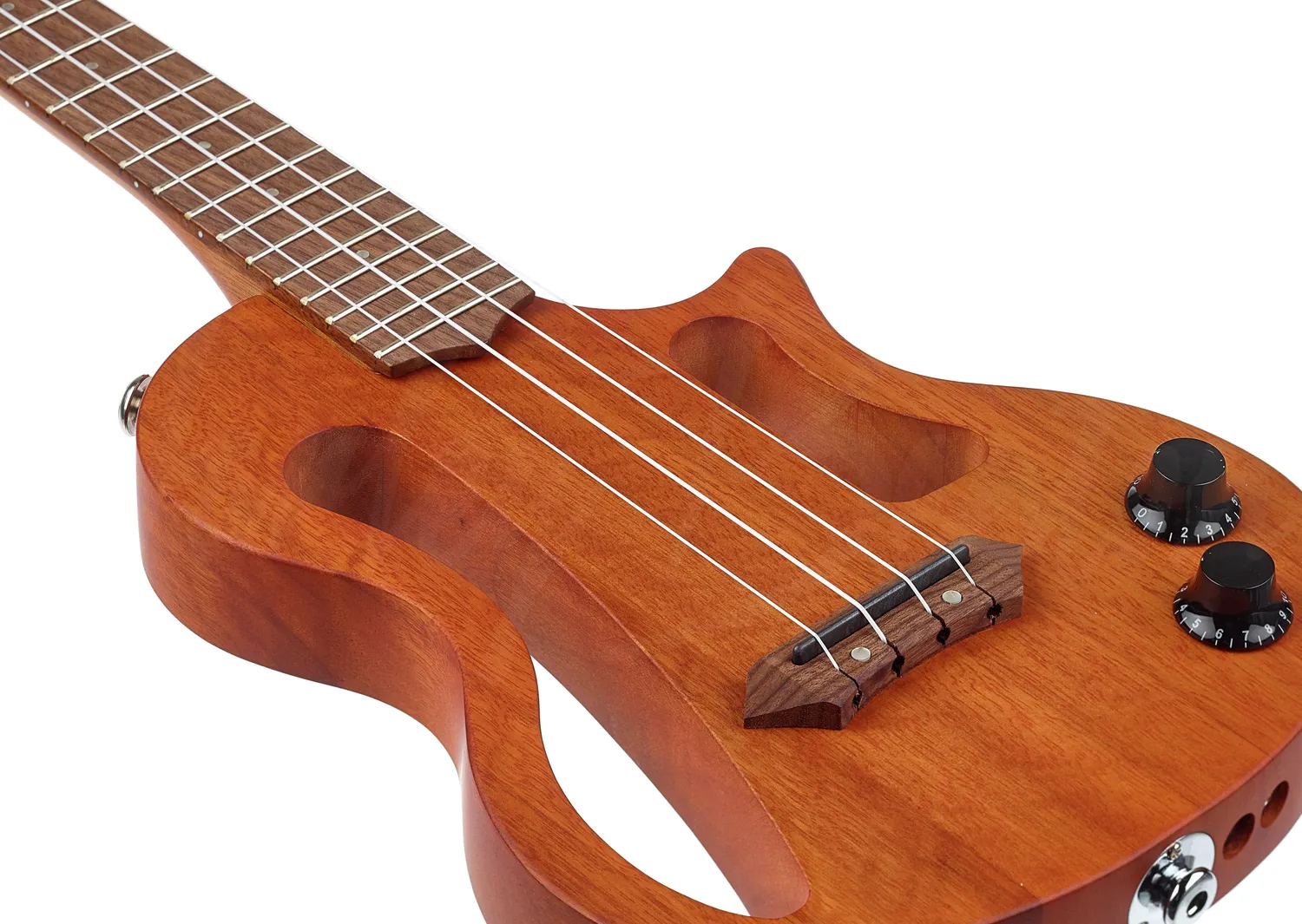 Harley Benton ElectricUke-50C NT Elektro-Ukulele Mahagoni