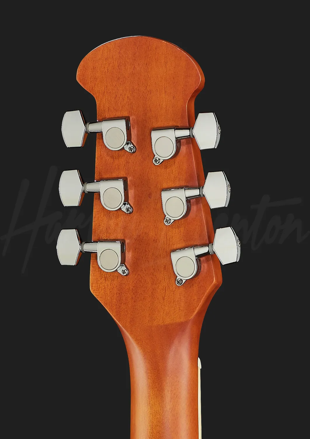Harley Benton Custom Line HBO-850 Westerngitarre Blau Roundback