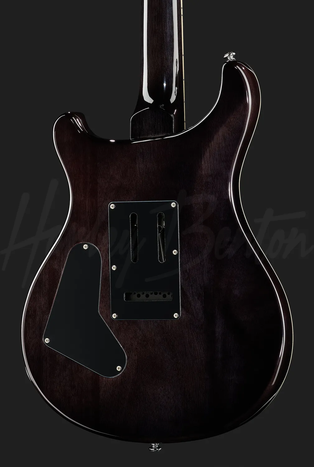 Harley Benton CST-24T Black Flame E-Gitarre Ahorn