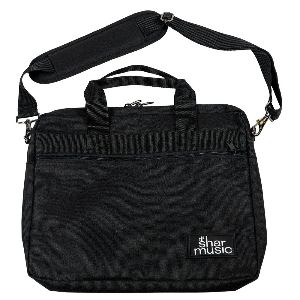 Shar Handi Tote Notentasche Schultertasche schwarz Noten