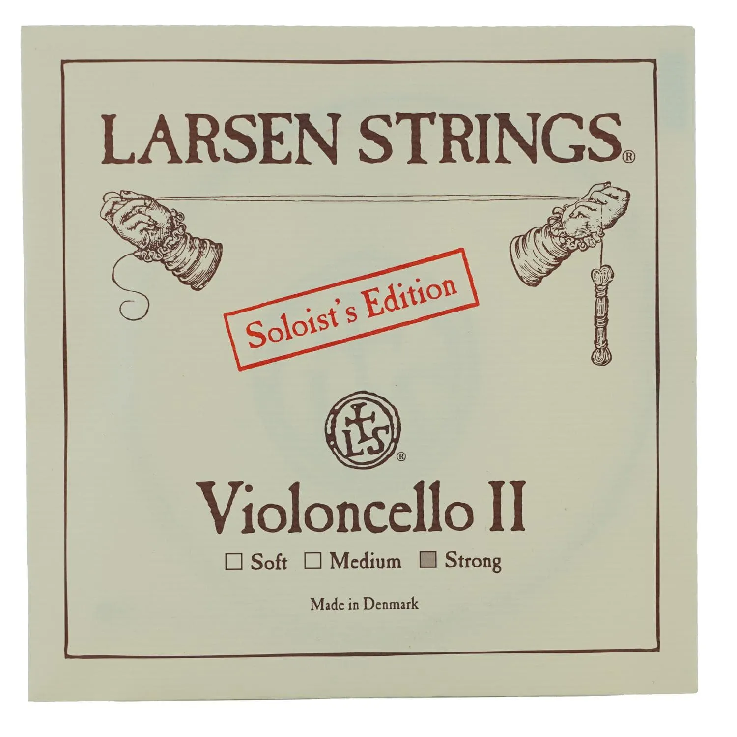 Larsen Soloist D Cellosaite 4/4 Medium warm fokussiert