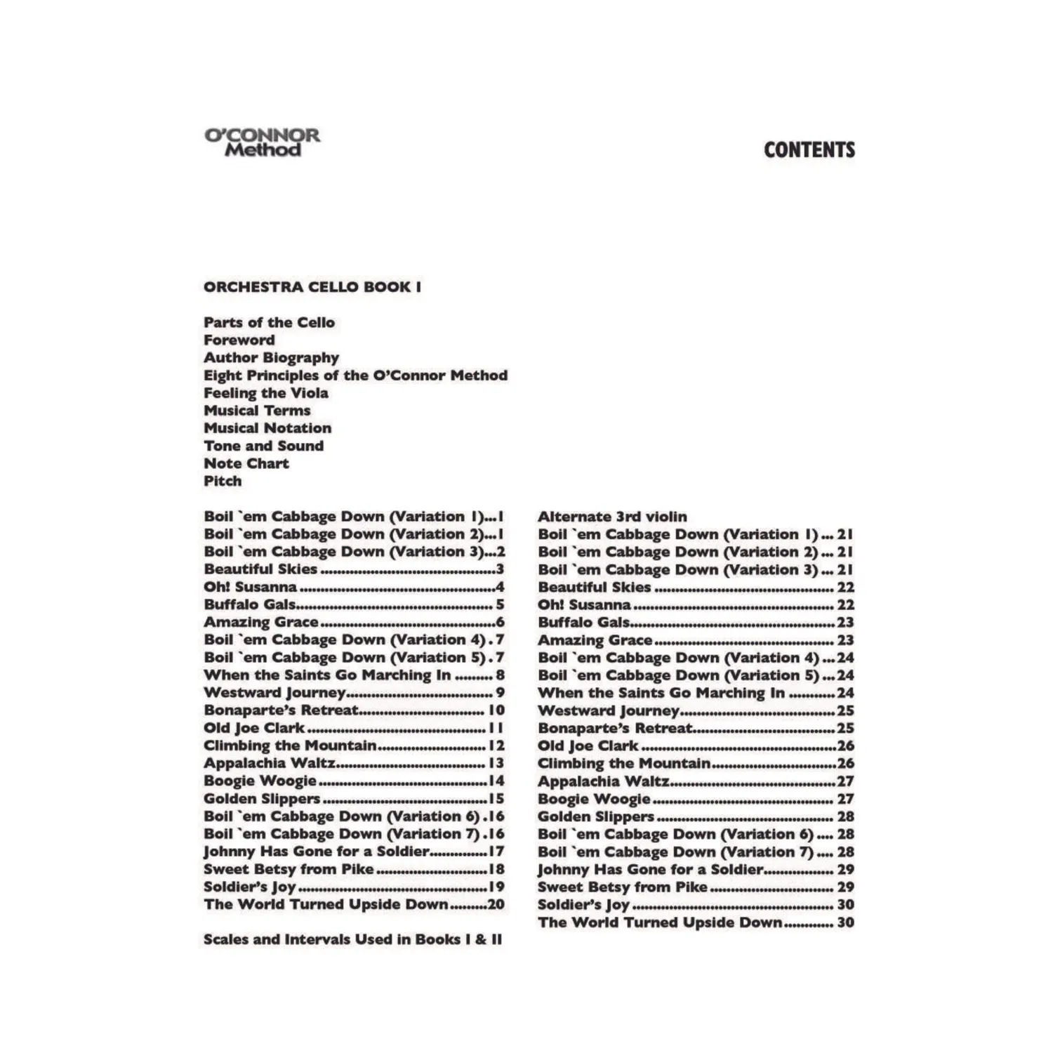 Mark O’Connor Method Orchestra Book 1 Cello Noten Download