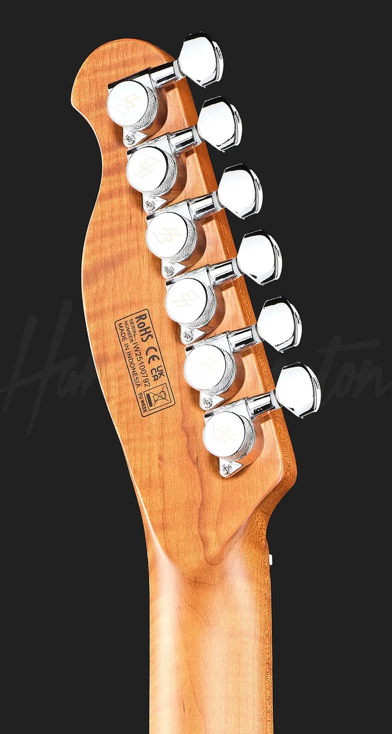 Harley Benton Fusion-T II HH MN HT E-Gitarre Grey