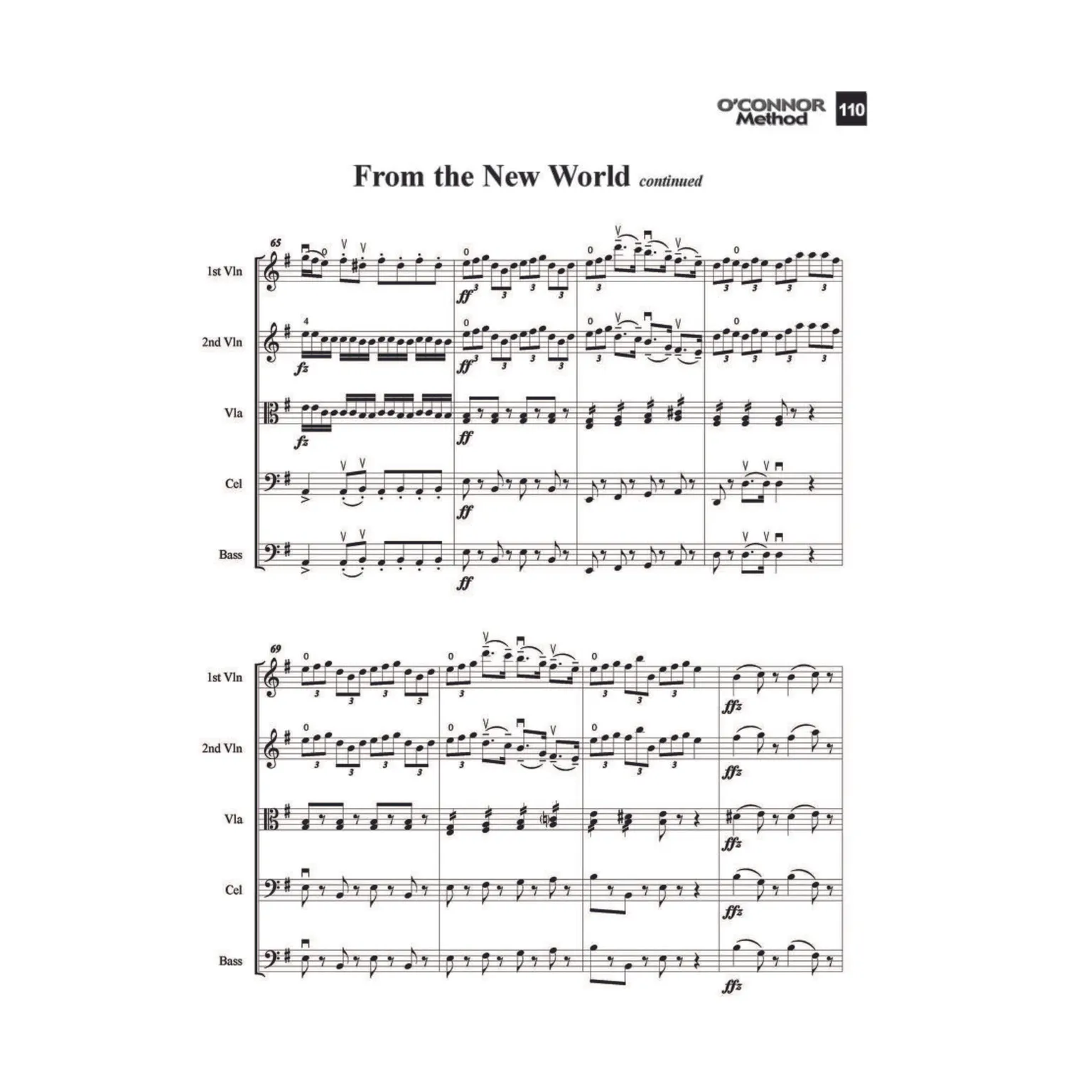 Shar Music O'Connor Method Book II Orchester-Partitur