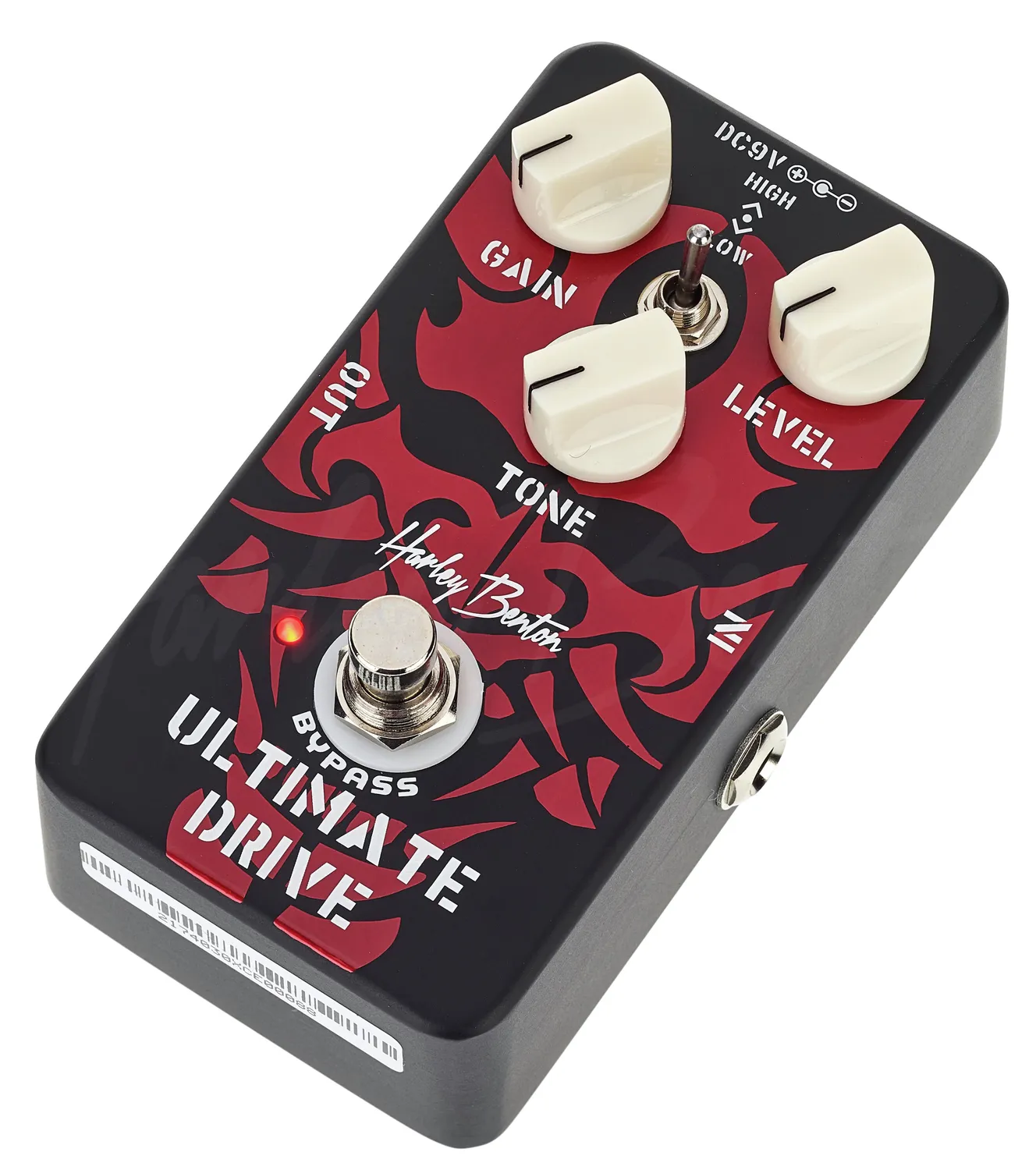 Harley Benton Ultimate Drive Overdrive-Pedal Gain-Sound