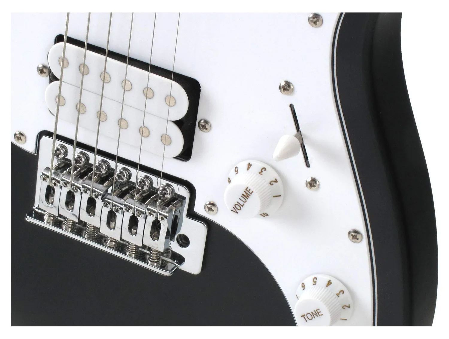 Rocktile Sphere Junior Black 3/4 E-Gitarre Schwarz Kindergitarre