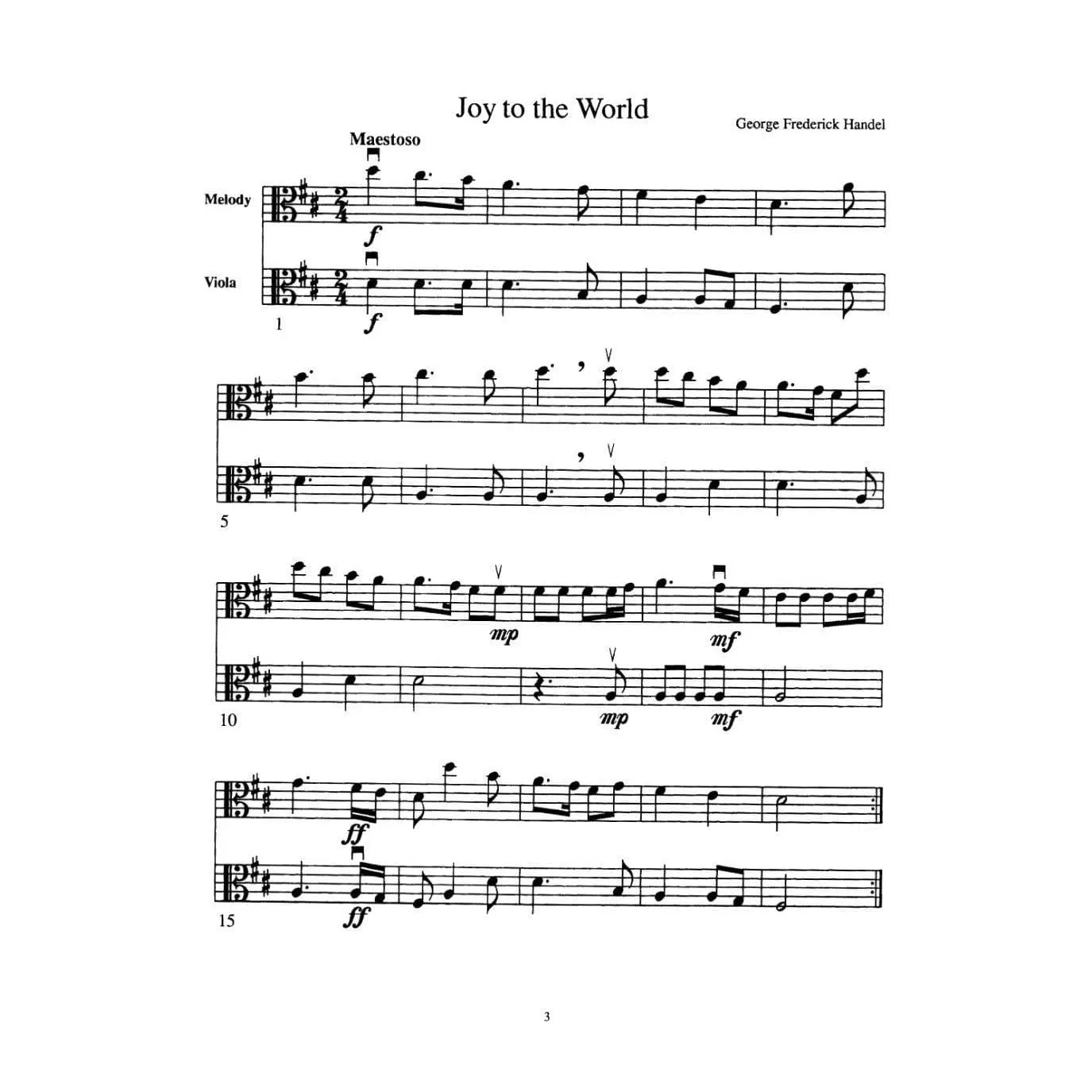 Christmas Solos Beginning Viola Level 1 Notenheft Bratsche
