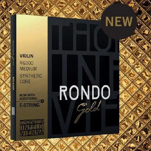 LA Violin Shop Rondo Gold Violinsaitensatz 4/4 Gold
