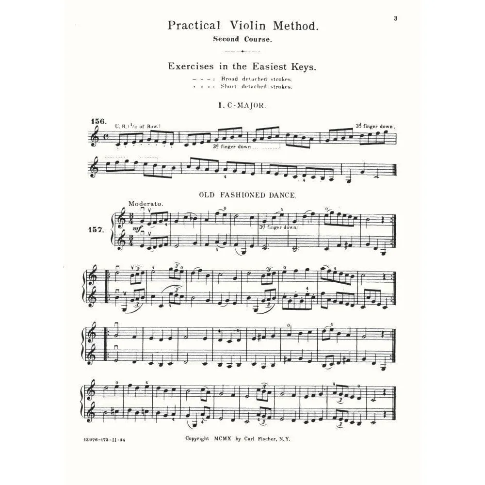 Shar Music Hohmann Practical Violin Method Book 2 Violinenoten solo