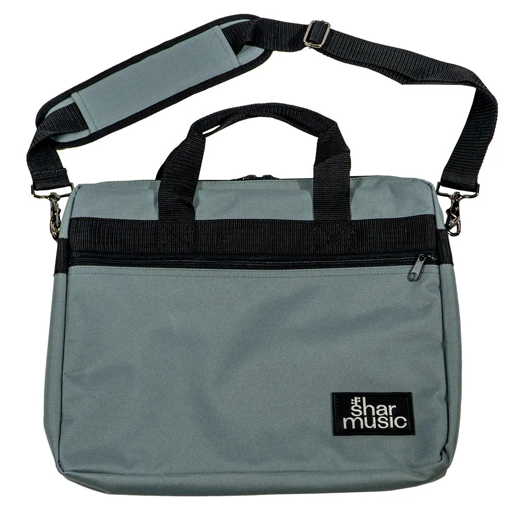 Shar Handi Tote Notentasche Schultertasche schwarz Noten