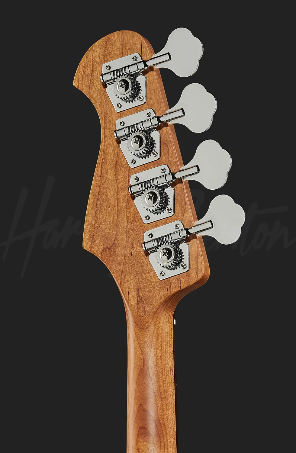 Harley Benton Vintage JB-62CC E-Bass Olympic White Linde