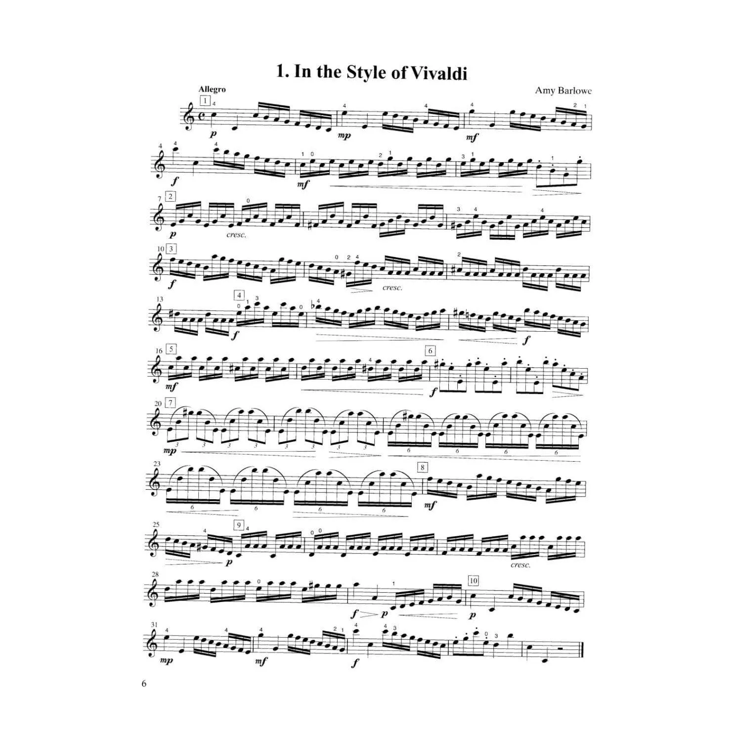 Shar Music Barlowe 12 Etude Caprices Violinnoten Solo