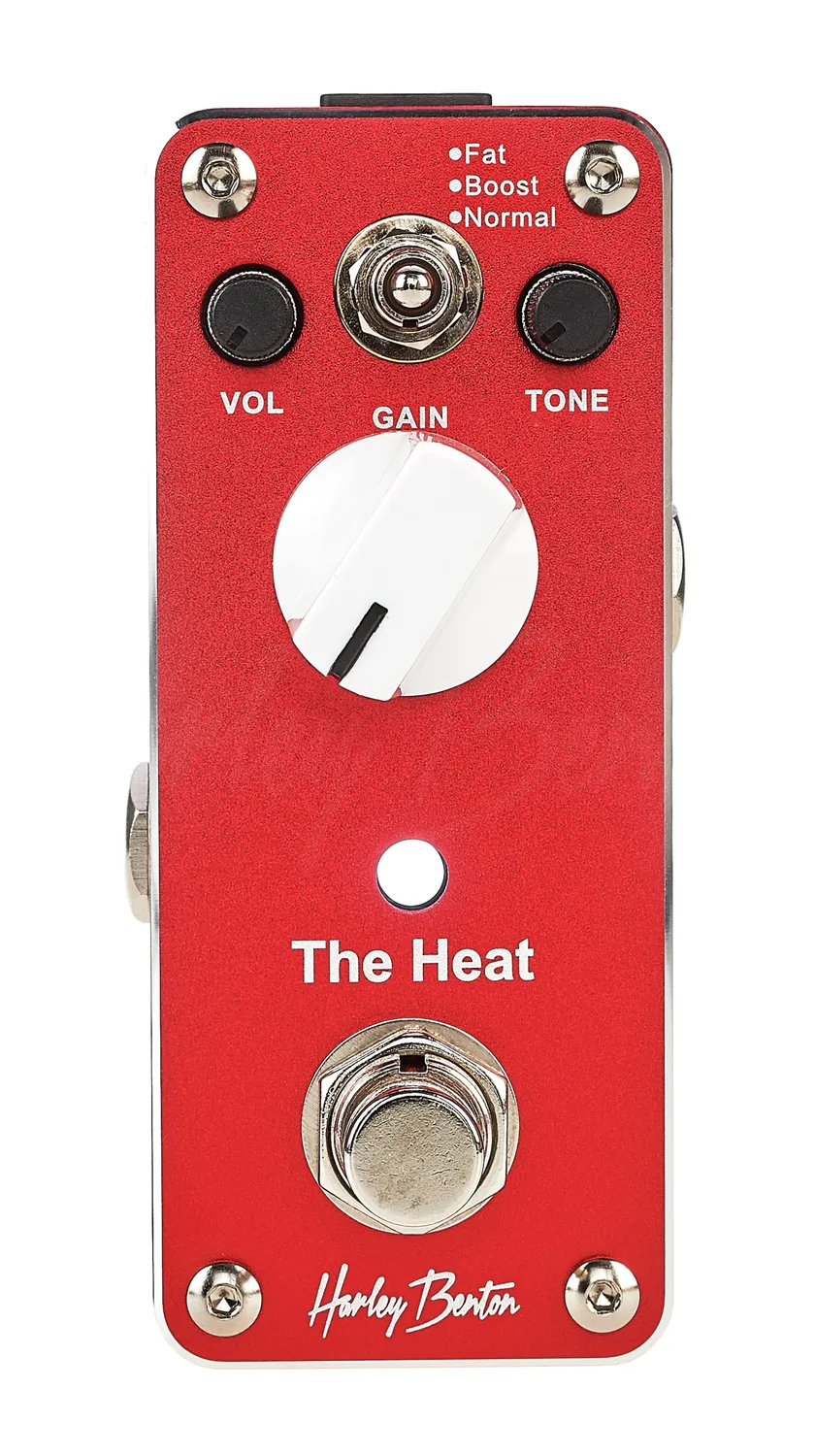 Harley Benton MiniStomp The Heat Effektpedal Röhrensound