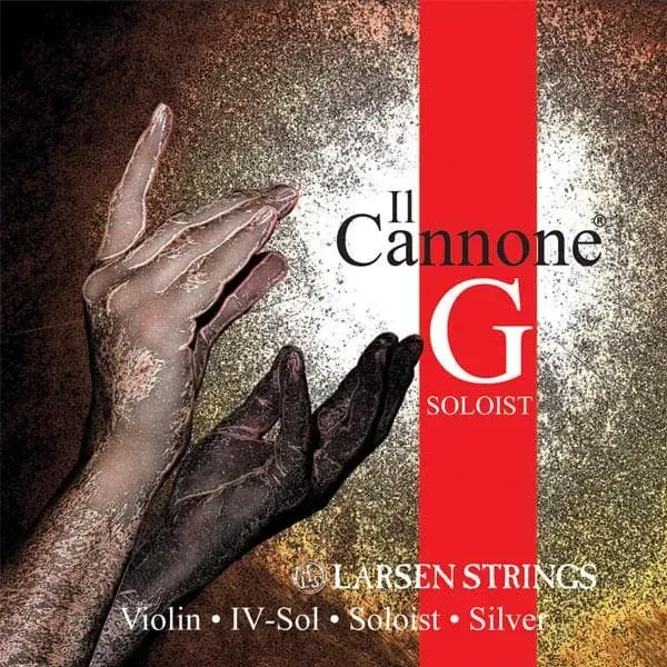 Larsen Il Cannone Geigensaite G-Saite Soloist 4/4 Silber