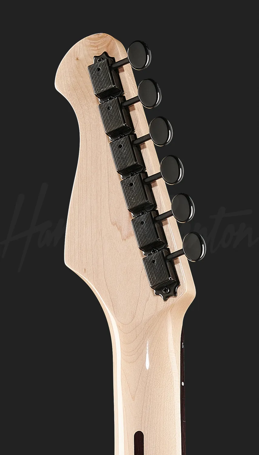 Harley Benton Rock JA-Baritone E-Gitarre Schwarz P-90