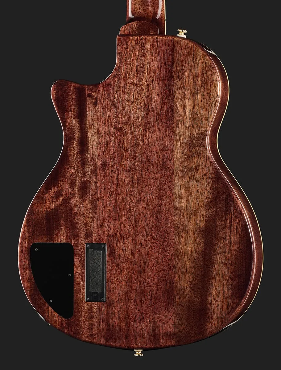 Harley Benton Santos Nashville Nylon Konzertgitarre Schwarz Nylon