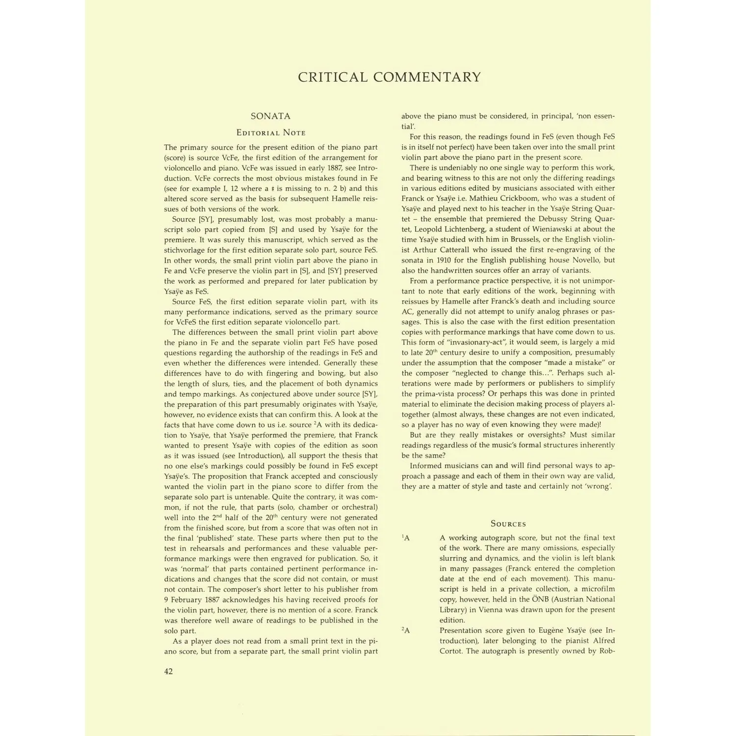 Bärenreiter Franck Sonata Melancolie Noten Cello Klavier Urtext